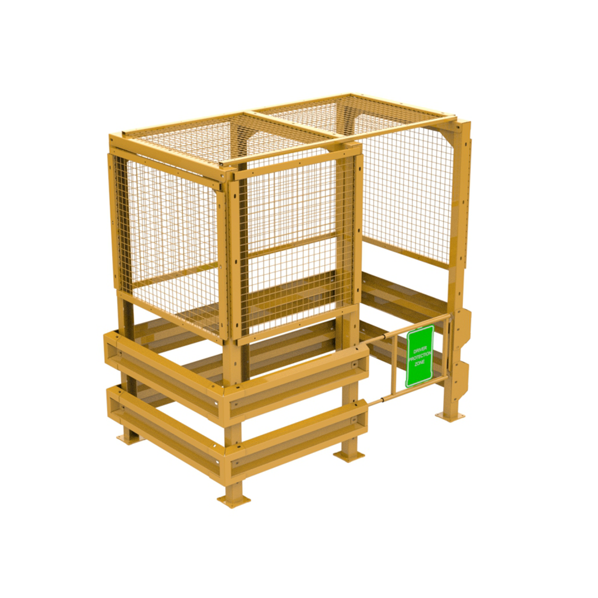 Driver Protection Zone - Mesh Cube